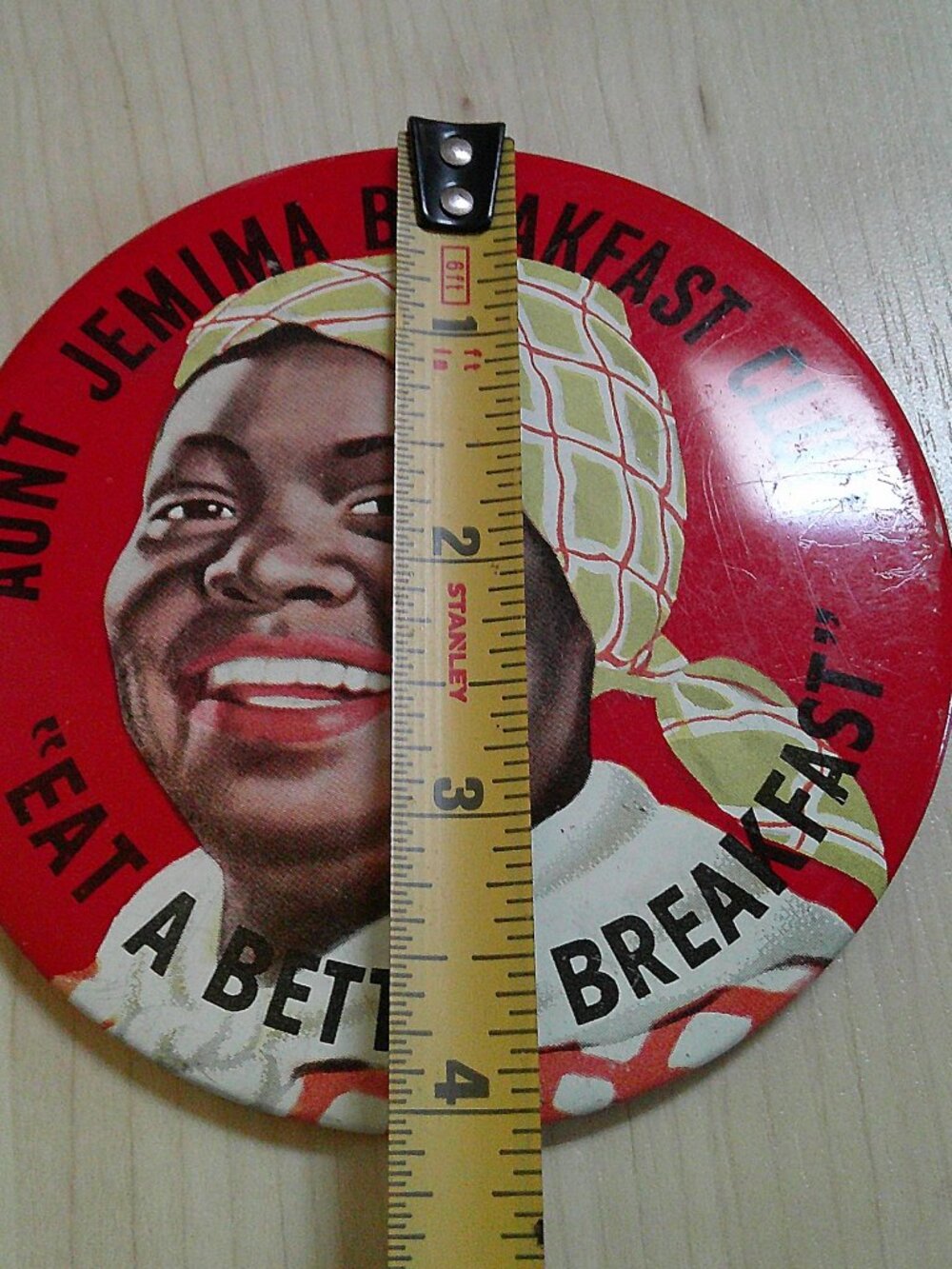 Lot of Aunt Jemima Breakfast Club Advertising Buttons, matchbook - Picture 2 of 16